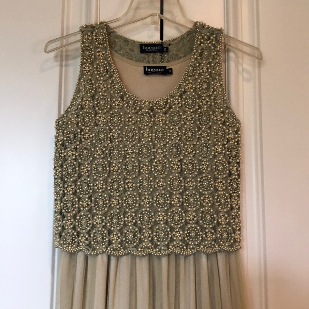 Anthropologie: Boemo beaded Arabella Maxi dress